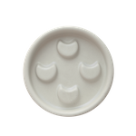 Mydelniczka ceramiczna Lunula ecru matowa