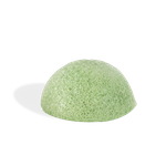 Naturalna gąbka konjac do mycia twarzy Mohani – z zieloną herbatą