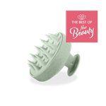 Szczotka do mycia włosów i masażu głowy - zielona