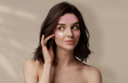 Wielorazowe silikonowe płatki pod oczy