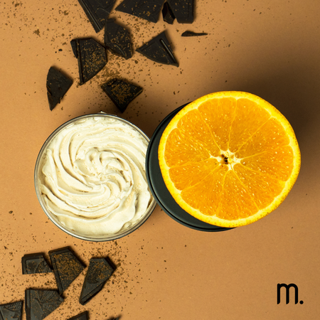 Odżywczy mus pomarańcza w czekoladzie Mohani do ciała 200 ml