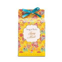 Świeca zapachowa w szklanym słoju - Ivory Musk 200g