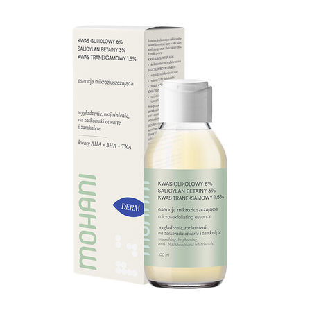 Rozjaśniająca esencja mikrozłuszczająca zwężająca pory