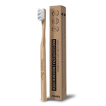 Nano szczoteczka bambusowa do zębów Mohani - Naturalna, 10 tysięcy miękkich włosków
