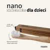 Nano szczoteczka bambusowa do zębów dla dzieci Mohani - Niebieska, 10 tysięcy miękkich włosków