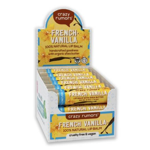 Naturalny balsam do ust Crazy Rumors - French Vanilla - 10+2 GRATIS