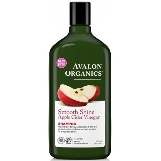 Nabłyszczający szampon z octem jabłkowym