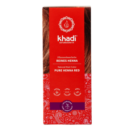 Henna Khadi Naturalna Czerwona (ruda)