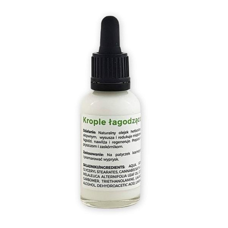 Krople łagodzące trądzik 30 ml
