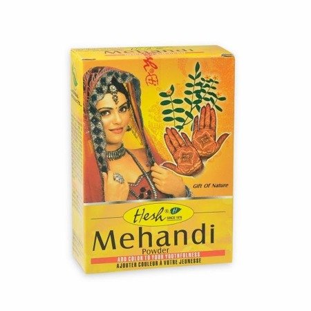 Mehandi henna do farbowania włosów i zdobienia ciała Hesh