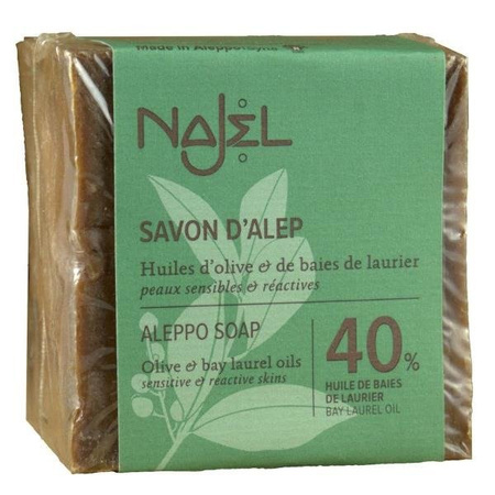 Mydło Aleppo z olejem laurowym 40% 185g