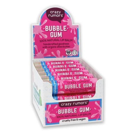 Naturalny balsam do ust Crazy Rumors - Bubble Gum - 10+2 GRATIS