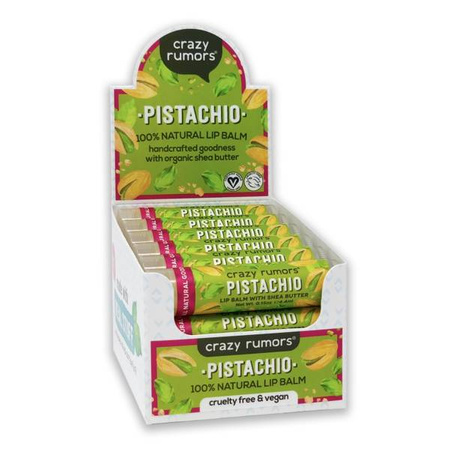 Naturalny balsam do ust Crazy Rumors - Pistachio - 10+2 GRATIS