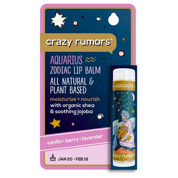 Naturalny balsam do ust Crazy Rumors - Wodnik