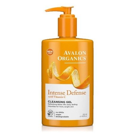 Odświeżający żel do mycia twarzy z witaminą C Avalon Organic