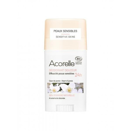 Organiczny dezodorant z ziemią okrzemkową Acorelle – Heart of Jasmin