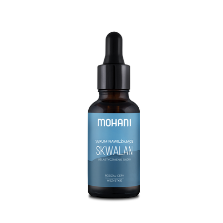 Skwalan - naturalne serum nawilżające Mohani