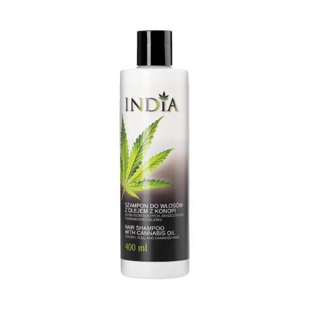 Szampon do włosów z olejem z konopi India Cosmetics